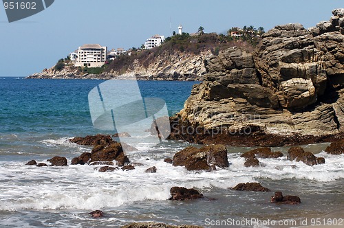 Image of Beach in Puerto Escondido, Mexico