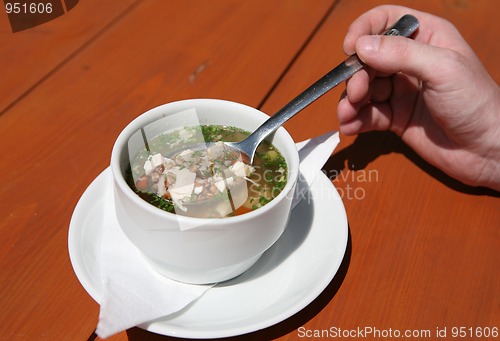 Image of Traditional Walachian soup