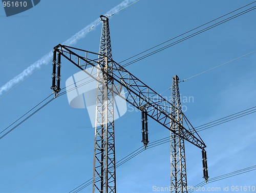 Image of Electricity pylons