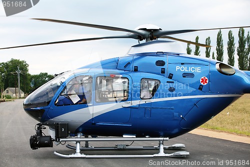 Image of Police helicopter