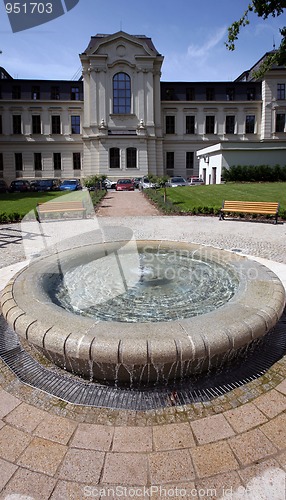 Image of Garden with fountain