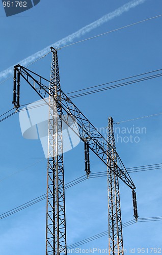 Image of Electricity pylons