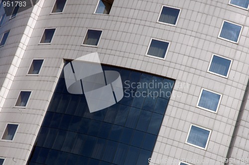 Image of Detail of four stars hotel facade