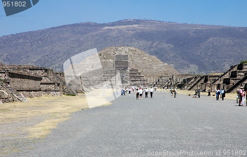 Image of Teotihuacan in Mexico