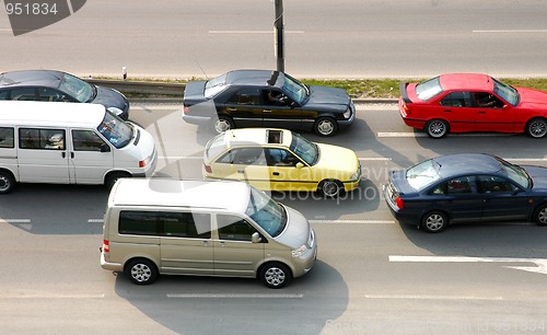 Image of Many cars on the road