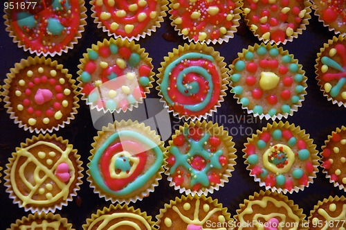 Image of Delicious colorful sweets