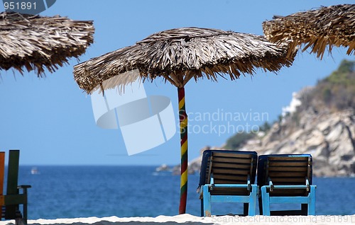 Image of Beach in Puerto Escondido, Mexico