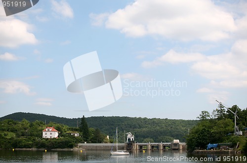 Image of Landscape with lake