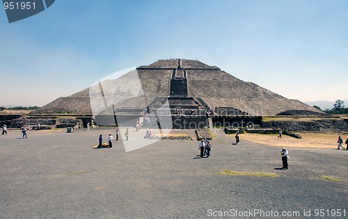 Image of Teotihuacan in Mexico