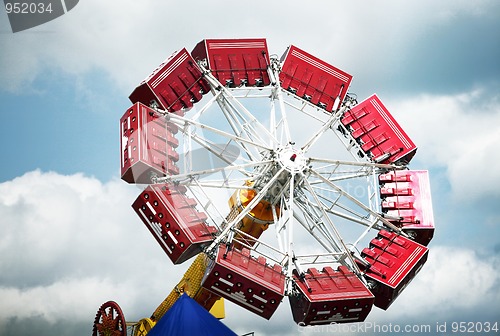 Image of Red roundabout