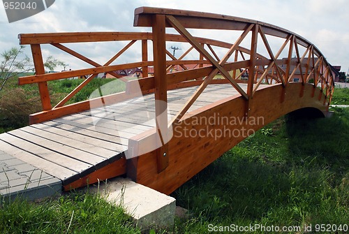 Image of Wooden bridge