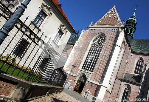 Image of Building of Monastery at Mendel square in Brno, Czech Republic