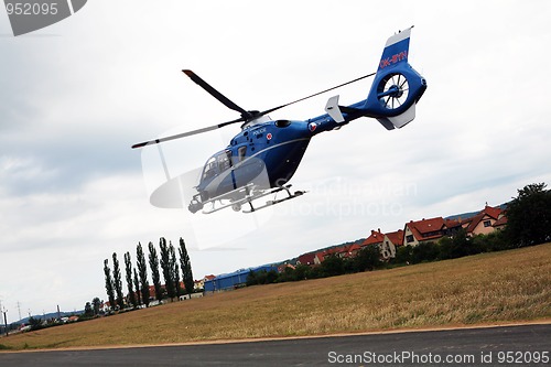 Image of Police helicopter