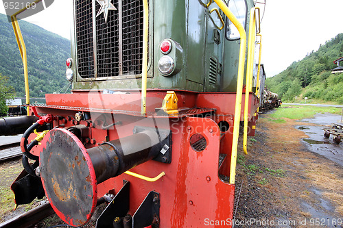 Image of Old train in Norway.