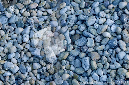 Image of Blue Pebble Seamless Background