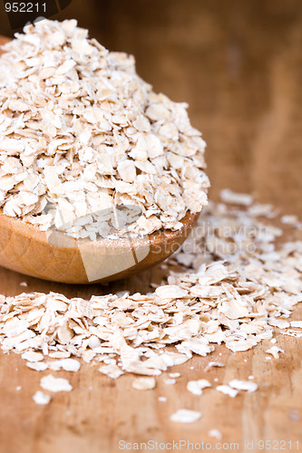 Image of oat flakes