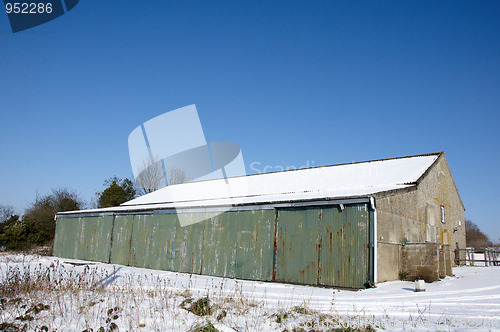 Image of Winter barn