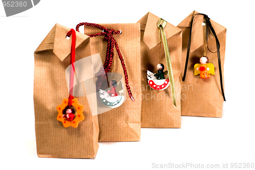 Image of brown gift bags 