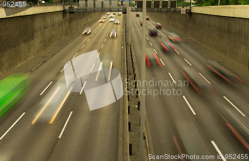 Image of traffic highway