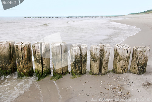 Image of baltic sea groins