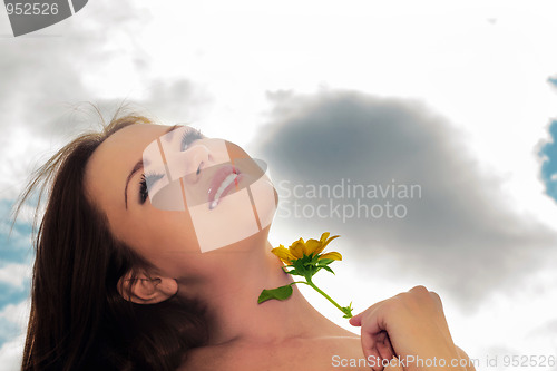 Image of beautiful woman