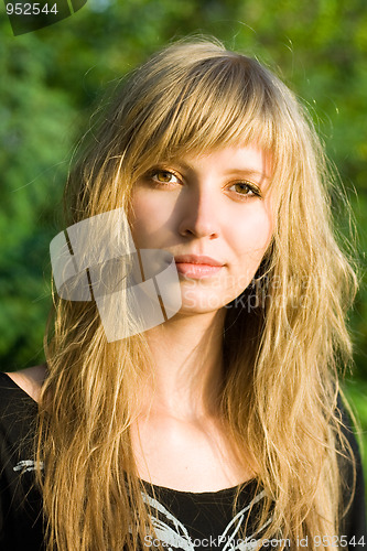 Image of young blond woman