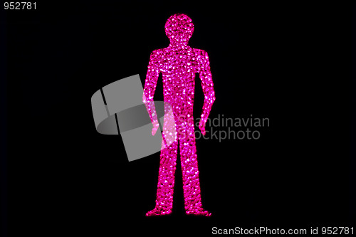 Image of red man from Traffic light for people