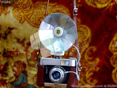 Image of Antique photo camera