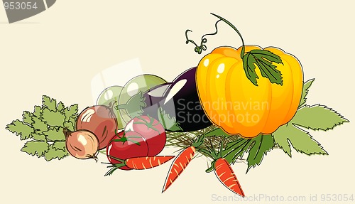 Image of bunch of vegetables