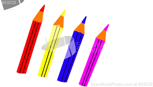 Image of colored pencils