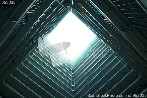 Image of Hong Kong public housing apartment block 