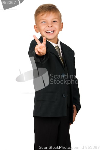 Image of Boy in suit