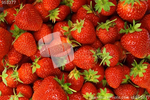 Image of Strawberry background