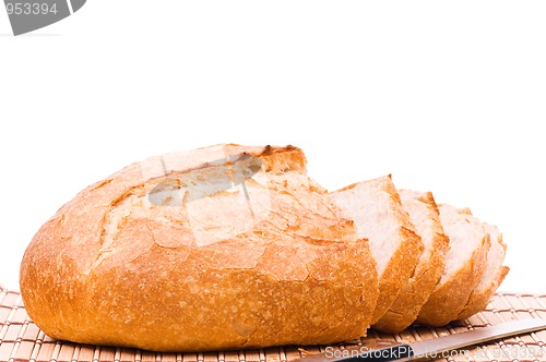 Image of Sliced wheat bread