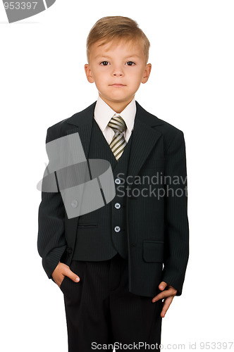 Image of Boy in suit