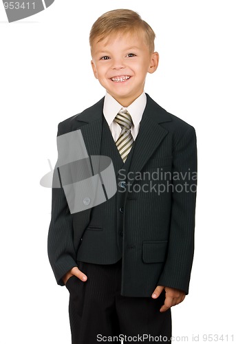 Image of Boy in suit