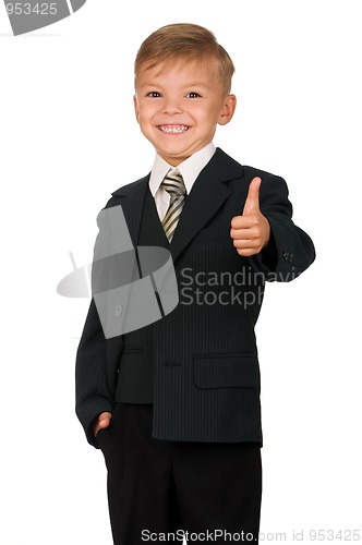 Image of Boy in suit