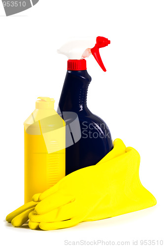 Image of products for cleaning