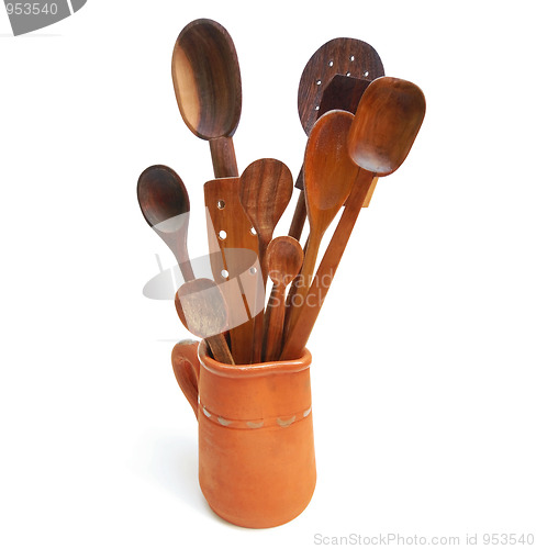 Image of 27 Wooden Spoons 