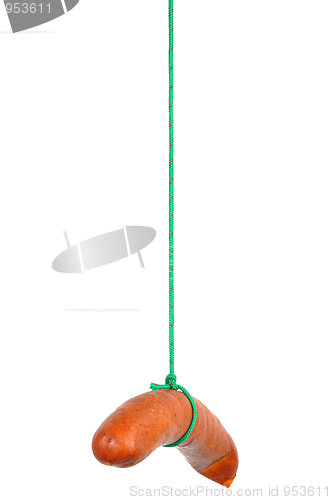 Image of Sausage on a string