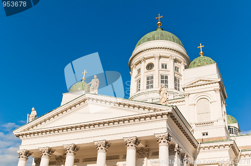 Image of Lutheran Cathedral on the Senatorial area. Helsinki. 