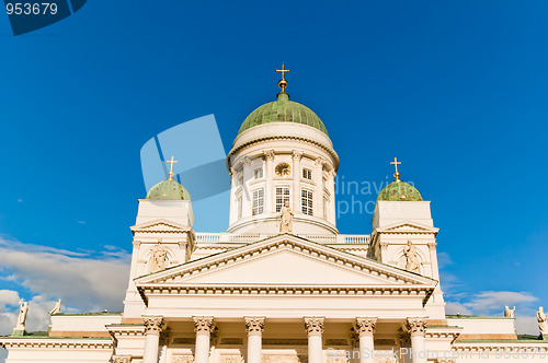 Image of Lutheran Cathedral on the Senatorial area. Helsinki. 