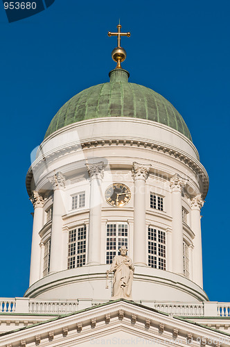 Image of Lutheran Cathedral on the Senatorial area. Helsinki. 