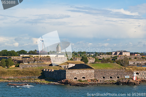 Image of Suomenlinna fortress in Helsinki, Finland
