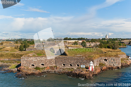 Image of Suomenlinna fortress in Helsinki, Finland