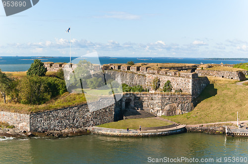 Image of Suomenlinna fortress in Helsinki, Finland