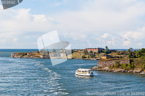 Image of Suomenlinna fortress in Helsinki, Finland