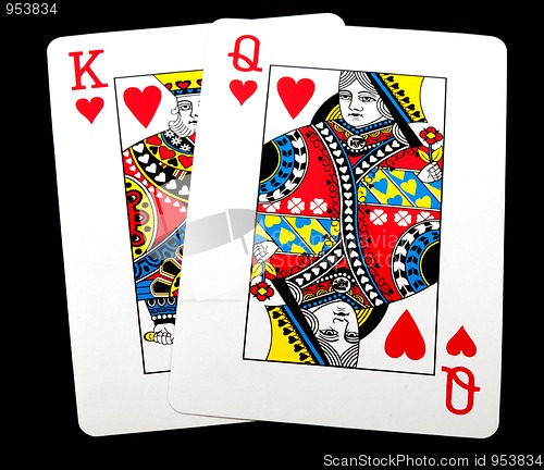 Image of King Queen of hearts
