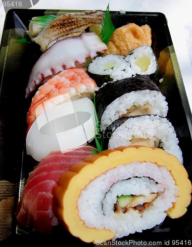 Image of Lunch box without chopsticks