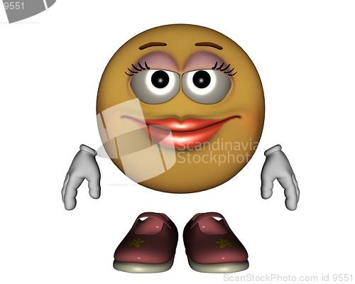 Image of emoticon smiling